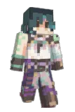 Fissshhhh Minecraft avatar full body
