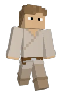 Fjernstyret Minecraft avatar full body