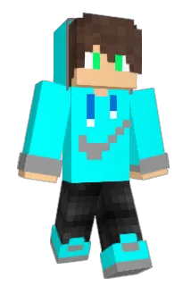 Fkying Minecraft avatar full body