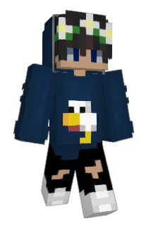 Fl0riX Minecraft avatar full body