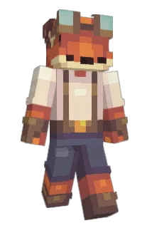 Fl0use Minecraft avatar full body