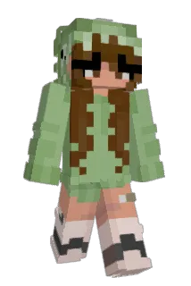 Fl0w3rzz Minecraft avatar full body