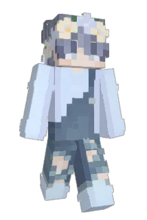 Fl0weh Minecraft avatar full body