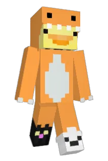 Flagin Minecraft avatar full body