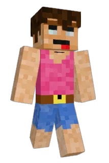 FlairBot Minecraft avatar full body