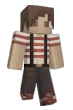 Flamberga Minecraft avatar full body
