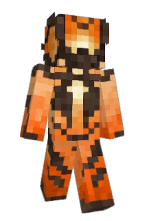 FlameAtronach Minecraft avatar full body