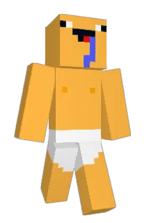 FlameB Minecraft avatar full body