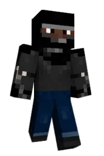 FlameHacker Minecraft avatar full body