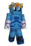 FlameScythed Minecraft avatar full body