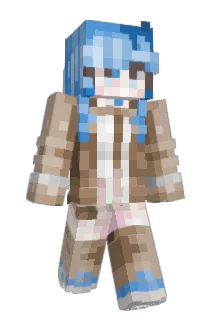 Flame_dreamlike Minecraft avatar full body