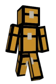 Flameblu Minecraft avatar full body