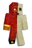 Flameburns Minecraft avatar full body
