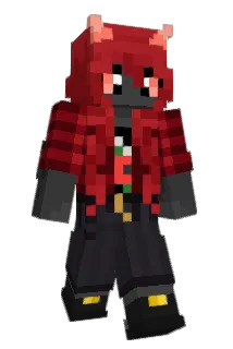 FlameknightGD Minecraft avatar full body