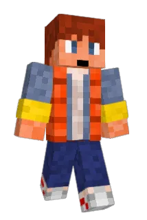 Flamerach Minecraft avatar full body