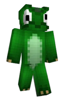 Flamespank Minecraft avatar full body