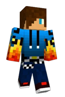 Flamethekid Minecraft avatar full body