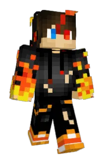 Flamewolfe04 Minecraft avatar full body