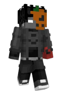 Minecraft-Avatar von Flameworthy: ganzer Körper