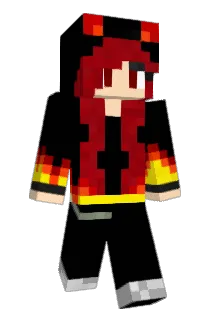 FlamingHeart Minecraft avatar full body