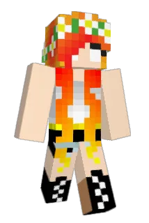 Flaming_FireGirl Minecraft avatar full body