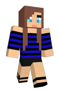 Flammen Minecraft avatar full body