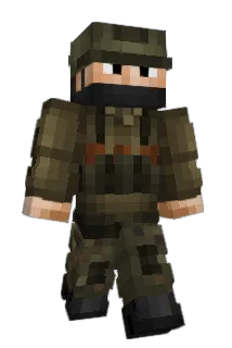 Flammenwerfer88 Minecraft avatar full body