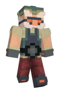 Flappouille Minecraft avatar full body