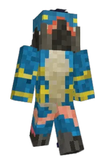 Flareonator Minecraft avatar full body