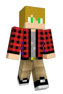 Flashgamer14 Minecraft avatar full body