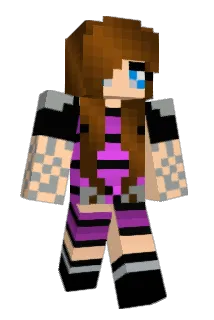 FlashieGirl Minecraft avatar full body