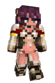 Flauwzy Minecraft avatar full body