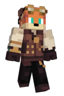 FlawFox Minecraft avatar full body