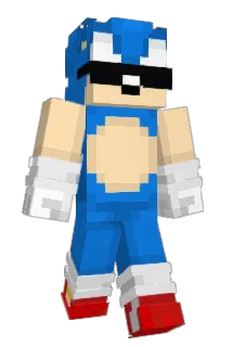 Flazeuh Minecraft avatar full body