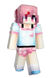 FledBadger Minecraft avatar full body