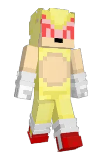 FleetwaySonic Minecraft avatar full body