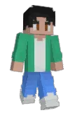 Fleptor Minecraft avatar full body