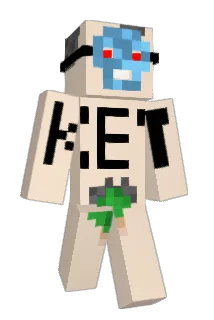 Fleshman Minecraft avatar full body