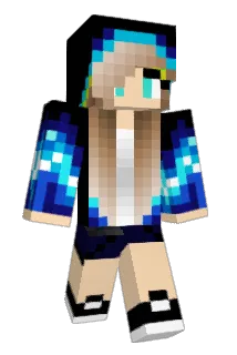 FleuMix Minecraft avatar full body