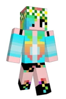 FleurDisLee Minecraft avatar full body
