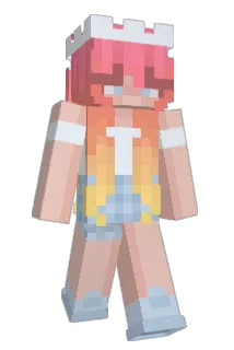 Fleurirr Minecraft avatar full body