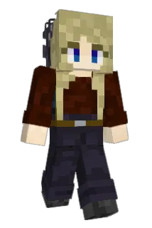 Fleurski Minecraft avatar full body