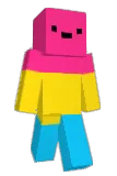Flewg Minecraft avatar full body