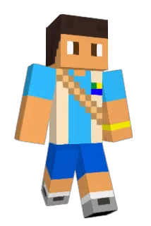 FlexBear Minecraft avatar full body