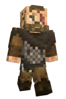 Flexdich Minecraft avatar full body