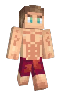 FlickDah Minecraft avatar full body