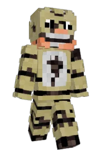 Flikiman Minecraft avatar full body