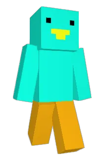 Flinkekrabbe Minecraft avatar full body