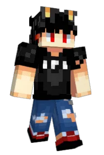 Flitzey Minecraft avatar full body