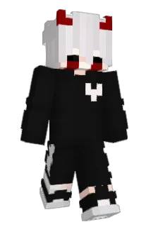 Flless Minecraft avatar full body